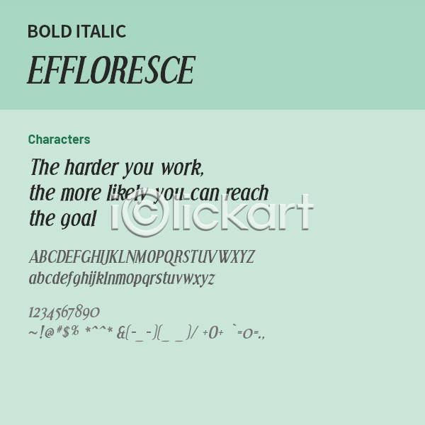 사람없음 OTF 설치폰트 Typodermic(서체) effloresce(서체) 낱개폰트 디자인서체 볼드체 세리프체 알파벳 영문폰트 영어 이탤릭체 폰트