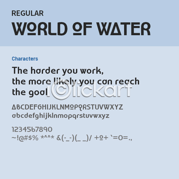 사람없음 OTF 설치폰트 Typodermic(서체) worldofwater(서체) 낱개폰트 디자인서체 레귤러체 산세리프체 알파벳 영문폰트 영어 폰트