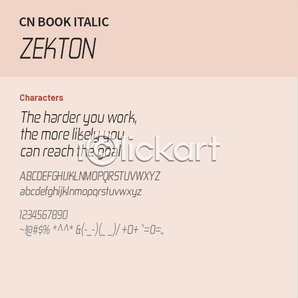사람없음 OTF 설치폰트 Typodermic(서체) zekton(서체) 낱개폰트 디자인서체 볼드체 산세리프체 알파벳 영문폰트 영어 이탤릭체 폰트