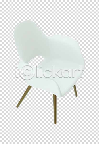 사람없음 3D PNG 디지털합성 편집이미지 3D소스 누끼 의자 편집 편집소스 흰색