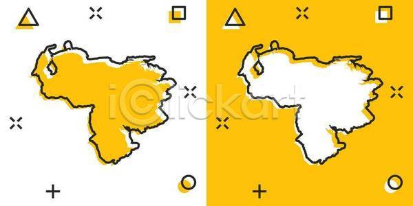 떨어짐 EPS 일러스트 해외이미지 경계선 그래픽 노란색 도시 디자인 땅 만화 묘사 백그라운드 베네수엘라 영어 영토 윤곽 자르기 지도 지도책 지리 지역 차트 코믹 타운 표면 흰색