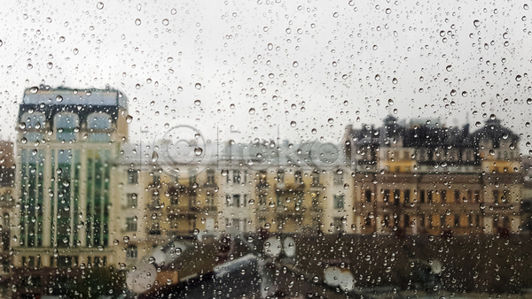 사람없음 JPG 포토 해외이미지 건물 물방울 비(날씨) 빗방울 야외 주간 풍경(경치) 하늘 흐림