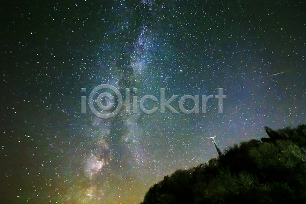 감성 분위기 사람없음 JPG 포토 해외이미지 몽환 밤하늘 별 야간 야외 은하수(은하)