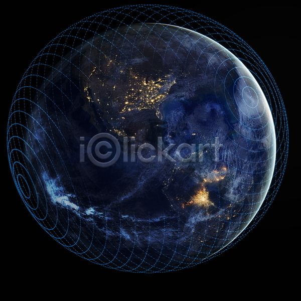 사람없음 JPG 포토 해외이미지 네트워크 망 연결 우주 지구 파란색