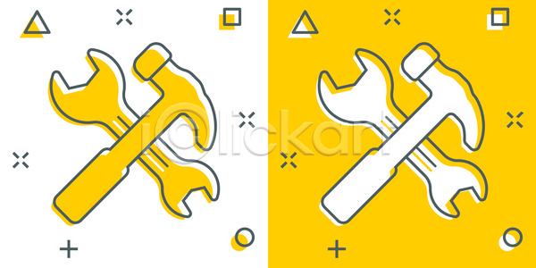 사람없음 JPG 일러스트 포토 해외이미지 고정 공구 공학 과학기술 교차 기구 노란색 망치 목공예 묘사 방향 볼트 산업 서비스 손 수리 스패너 업무 열쇠 유지 작업실 장비 재주꾼 정비공 조이기 주택 지원 철강 하드웨어 해외일러스트 회복