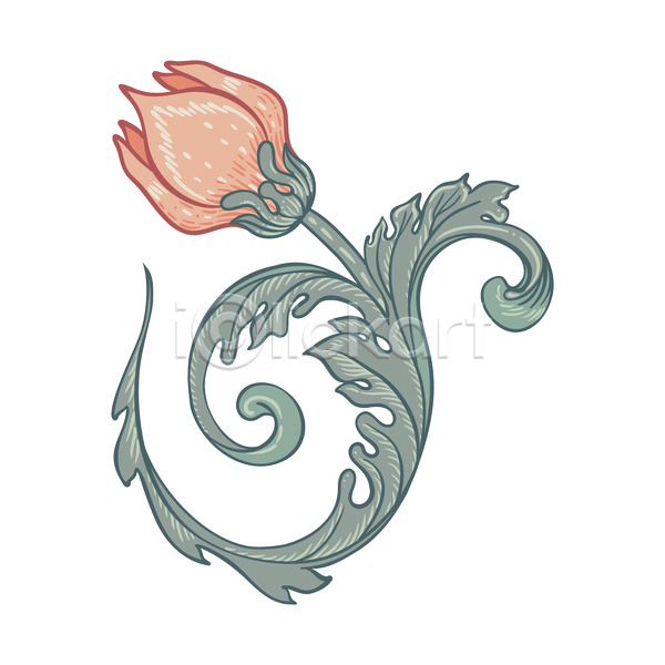 화려 사람없음 JPG 일러스트 포토 해외이미지 꽃 디자인 미술 잎