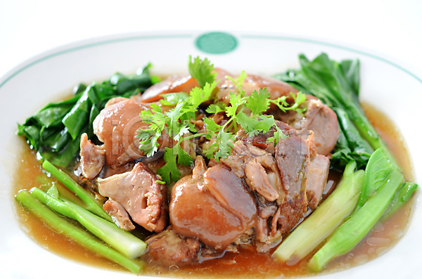 동양인 사람없음 JPG 포토 해외이미지 돼지고기 식사 아시아 요리 육류 음식 저녁식사 접시 중국 중식 채소 케일 피부 해외202004