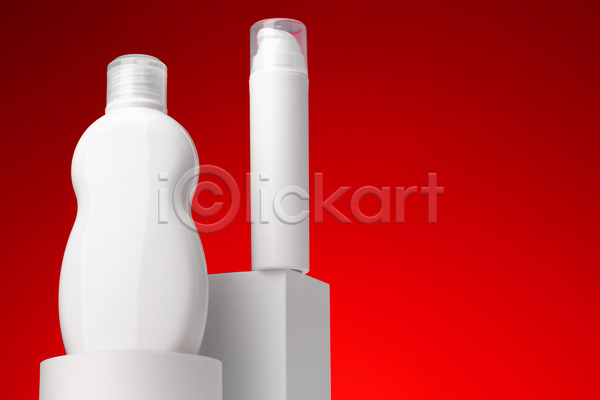 사람없음 JPG 포토 해외이미지 목업 빨간색 스킨케어 오브젝트 화장용품 화장품 흰색