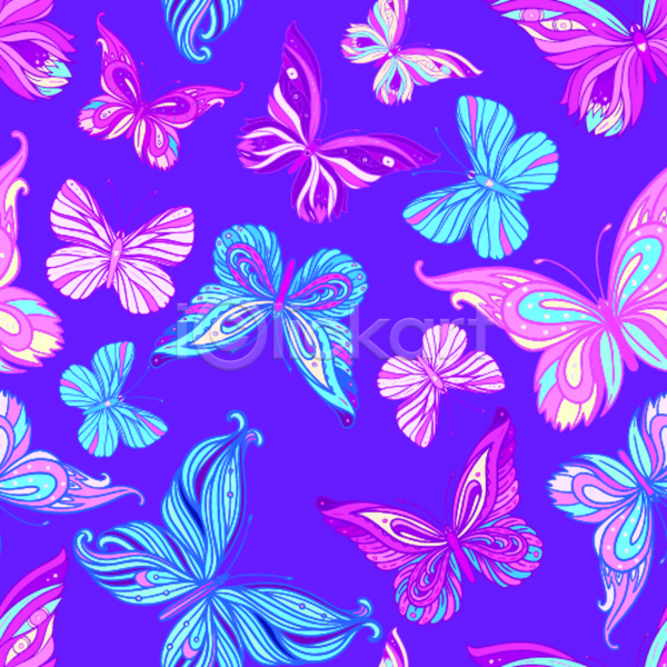 화려 사람없음 JPG 일러스트 포토 해외이미지 나비 디자인 미술 백그라운드 보라색 스타일