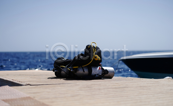 사람없음 JPG 포토 해외이미지 산소통 스노클링 야외 여름(계절) 잠수용품 주간