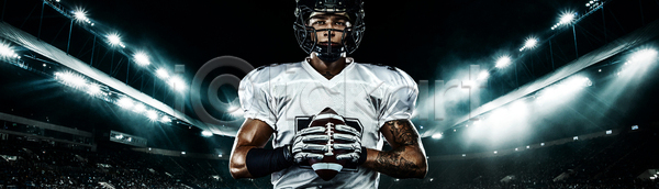 경쟁 남자 두명 사람 JPG 포토 해외이미지 1 건강 검은색 게임 경기장 공 근육질 놀이 달리기선수 도전 머리 미국 미식축구 백그라운드 손 스포츠 어둠 우주 장비 전등 직업 착륙 축구 축구선수 컨셉 쿼터백 포즈 플레이어 해외포토 헬멧 힘