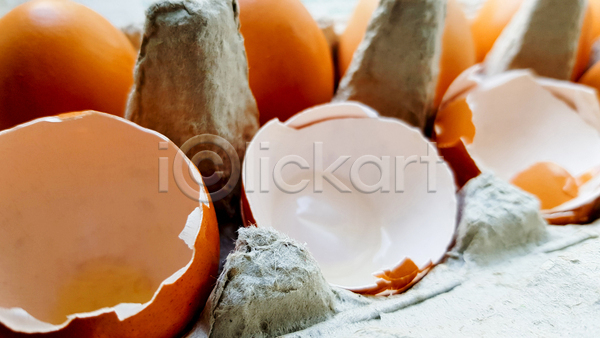 사람없음 JPG 근접촬영 포토 해외이미지 계란 계란껍데기 계란판 실내