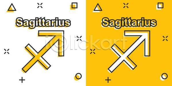 사람없음 EPS 일러스트 해외이미지 노란색 디자인 별자리 별자리기호 심볼 우주 은하계 점성술 천문학 추상 컨셉 흰색
