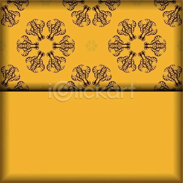 화려 사람없음 EPS 일러스트 해외이미지 노란색 디자인 백그라운드 패턴