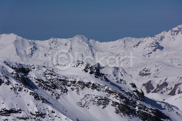 사람없음 JPG 포토 해외이미지 겨울 겨울풍경 눈(날씨) 눈덮임 설산 알프스 야외 주간 하늘
