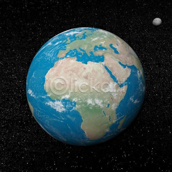 사람없음 3D JPG 일러스트 포토 해외이미지 검은색 달 우주 지구 파란색