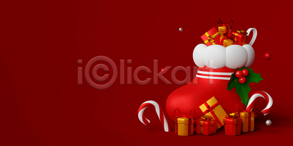사람없음 3D JPG 포토 해외이미지 디자인 백그라운드 산타클로스 선물상자 장식 지팡이장식 크리스마스 크리스마스선물 크리스마스장식 크리스마스지팡이