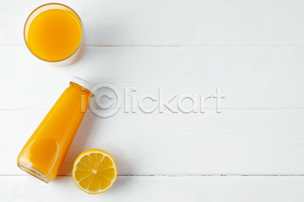 사람없음 JPG 포토 하이앵글 해외이미지 병음료 오렌지 오렌지주스