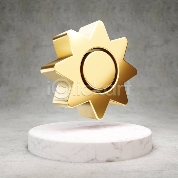 사람없음 3D JPG 포토 해외이미지 광택 금색 디지털 심볼 태양 황금