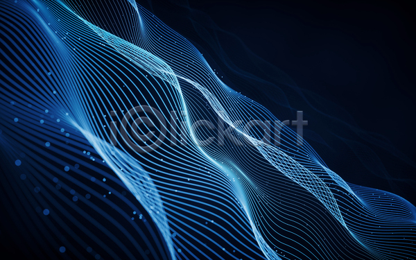 사람없음 3D JPG 일러스트 포토 해외이미지 곡선 그래픽 그래픽백그라운드 디지털백그라운드 물결 물결무늬 반짝임 빛 웨이브 추상 파란색
