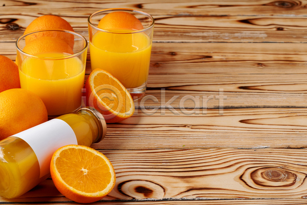 사람없음 JPG 포토 해외이미지 나무배경 병음료 오렌지 오렌지주스 카피스페이스