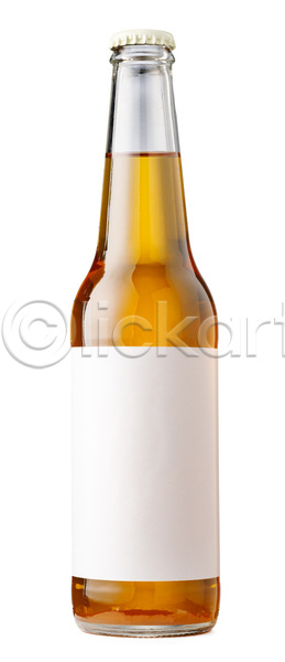 사람없음 JPG 포토 해외이미지 맥주병 목업 실내 한병 흰배경
