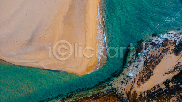 사람없음 JPG 포토 항공촬영 해외이미지 모래 모래사장 바다 백그라운드 섬 암초 여행 자연 파라다이스 파란색 풍경(경치) 해변 호주