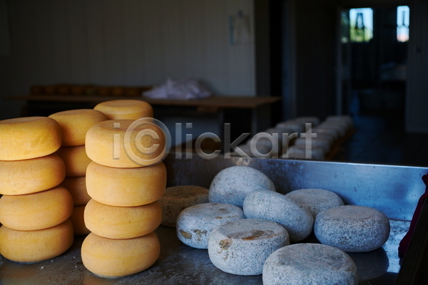 사람없음 JPG 포토 해외이미지 곰팡이 공장 만들기 많음 발효 숙성 쌓기 어둠 유기농 전통방식 제조 치즈