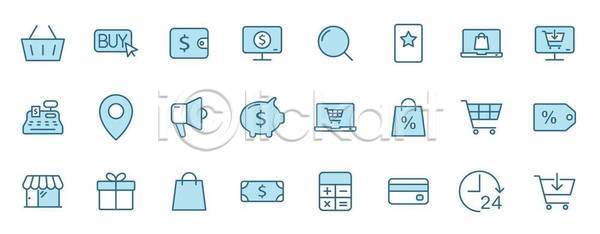 EPS 일러스트 해외이미지 UI 가격 가방 검색 경매 고립 구매 꼬리표 돈 디자인 라벨 바 바구니 상업 상점 선 선물 세트 손 쇼핑 승진 시장 신용카드 심볼 안전 암호 온라인 웹 윤곽 인터넷 짐차 카트 쿠폰 파란색 픽토그램 해외일러스트