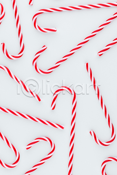 사람없음 JPG 포토 해외이미지 실내 지팡이사탕 크리스마스 크리스마스배경 크리스마스용품 흰배경