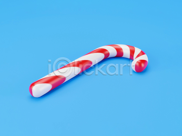사람없음 3D JPG 포토 해외이미지 디자인 사탕 줄무늬 지팡이사탕 크리스마스 크리스마스용품 크리스마스장식 파란색