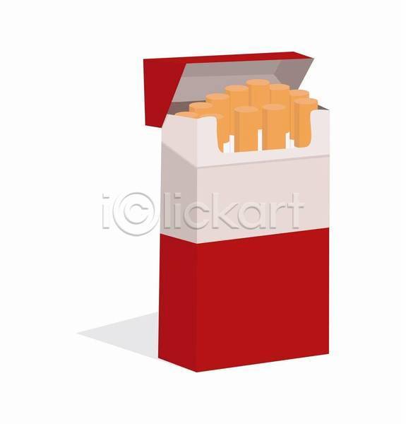 사람없음 EPS 일러스트 해외이미지 금연 담배 담배갑 흡연 흡연금지