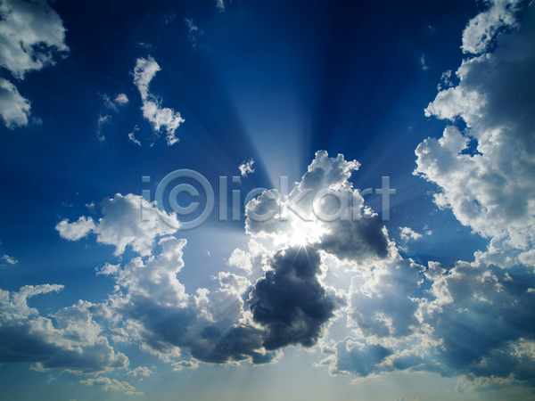 사람없음 JPG 포토 해외이미지 구름(자연) 맑음 뭉게구름 빛무리 야외 자연 주간 하늘 햇빛