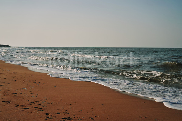 사람없음 JPG 포토 해외이미지 야외 여름(계절) 주간 파도 풍경(경치) 해변