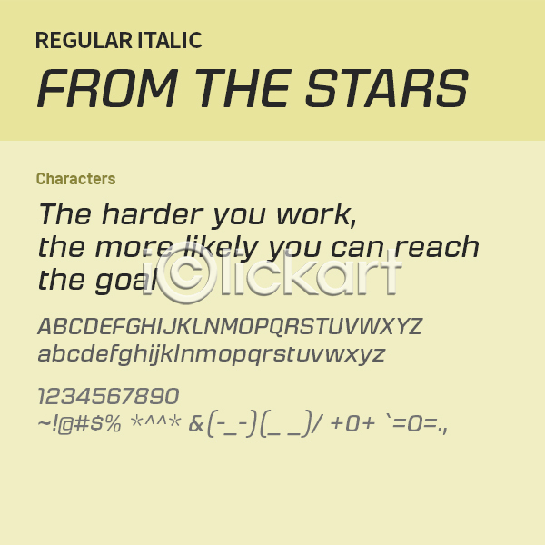 사람없음 OTF 설치폰트 Typodermic(서체) fromthestars(서체) 낱개폰트 디자인서체 레귤러체 산세리프체 알파벳 영문폰트 영어 이탤릭체 폰트