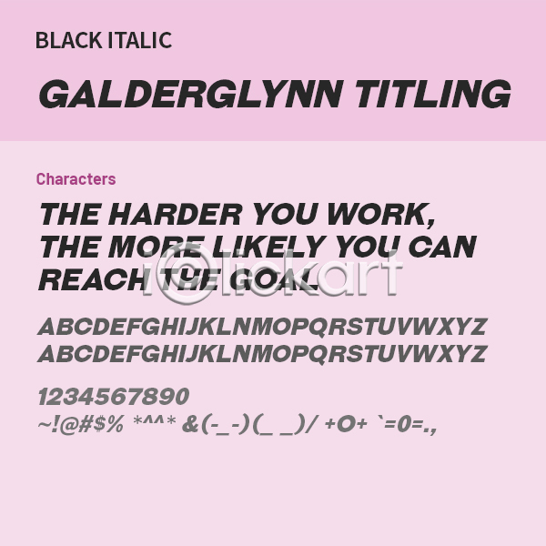 사람없음 OTF 설치폰트 Typodermic(서체) galderglynntitling(서체) 낱개폰트 디자인서체 산세리프체 알파벳 엑스트라볼드체 영문폰트 영어 이탤릭체 폰트