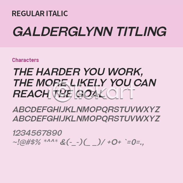 사람없음 OTF 설치폰트 Typodermic(서체) galderglynntitling(서체) 낱개폰트 디자인서체 레귤러체 산세리프체 알파벳 영문폰트 영어 이탤릭체 폰트