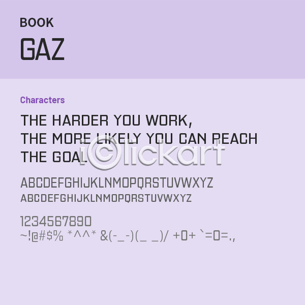 사람없음 OTF 설치폰트 Typodermic(서체) gaz(서체) 낱개폰트 디자인서체 볼드체 산세리프체 알파벳 영문폰트 영어 폰트