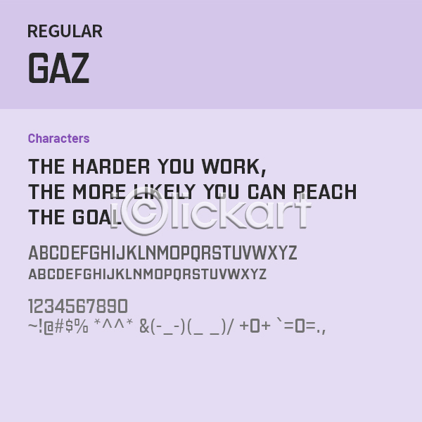 사람없음 OTF 설치폰트 Typodermic(서체) gaz(서체) 낱개폰트 디자인서체 레귤러체 산세리프체 알파벳 영문폰트 영어 폰트