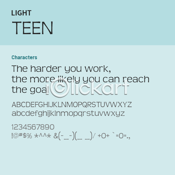 사람없음 OTF 설치폰트 Typodermic(서체) teen(서체) 낱개폰트 디자인서체 라이트체 산세리프체 알파벳 영문폰트 영어 폰트