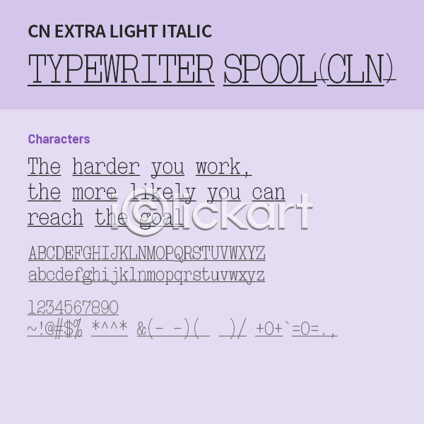 사람없음 OTF 설치폰트 Typodermic(서체) typewriterspoolcln(서체) typewriterspoolclncn(서체) 낱개폰트 디자인서체 라이트체 알파벳 영문폰트 영어 이탤릭체 폰트 활자체