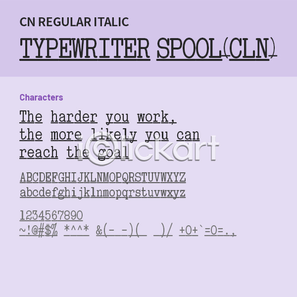 사람없음 OTF 설치폰트 Typodermic(서체) typewriterspoolcln(서체) typewriterspoolclncn(서체) 낱개폰트 디자인서체 레귤러체 알파벳 영문폰트 영어 이탤릭체 폰트 활자체
