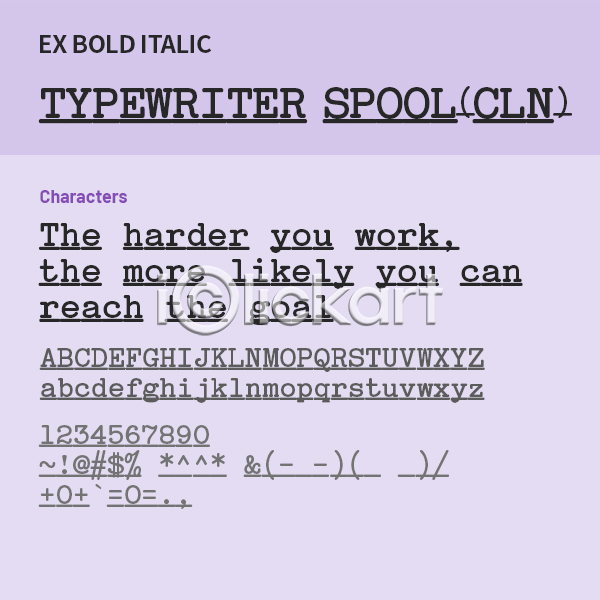 사람없음 OTF 설치폰트 Typodermic(서체) typewriterspoolcln(서체) typewriterspoolclnex(서체) 낱개폰트 디자인서체 볼드체 알파벳 영문폰트 영어 이탤릭체 폰트 활자체