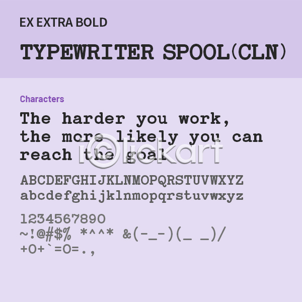 사람없음 OTF 설치폰트 Typodermic(서체) typewriterspoolcln(서체) typewriterspoolclnex(서체) 낱개폰트 디자인서체 알파벳 엑스트라볼드체 영문폰트 영어 폰트 활자체