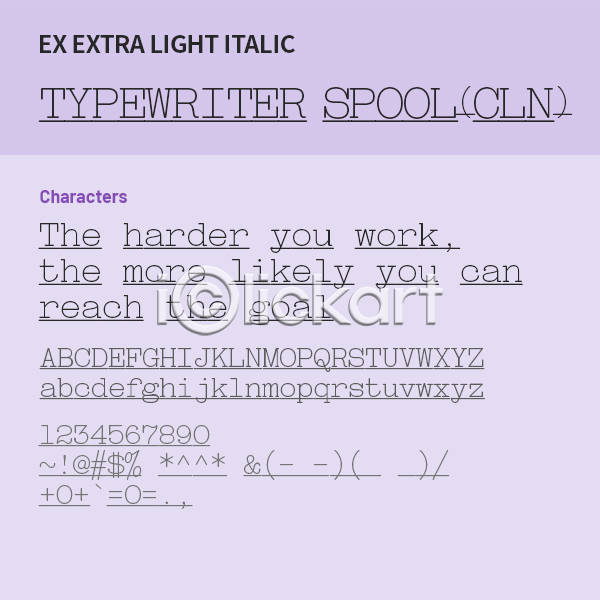 사람없음 OTF 설치폰트 Typodermic(서체) typewriterspoolcln(서체) typewriterspoolclnex(서체) 낱개폰트 디자인서체 라이트체 알파벳 영문폰트 영어 이탤릭체 폰트 활자체