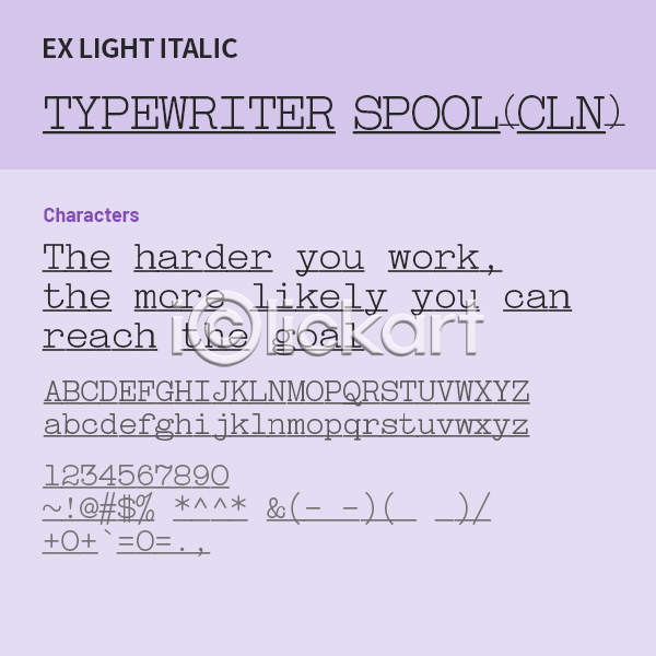 사람없음 OTF 설치폰트 Typodermic(서체) typewriterspoolcln(서체) typewriterspoolclnex(서체) 낱개폰트 디자인서체 라이트체 알파벳 영문폰트 영어 이탤릭체 폰트 활자체