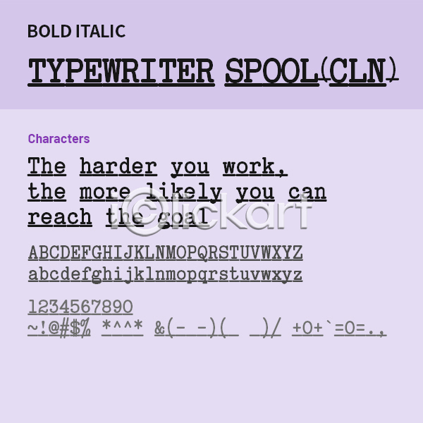 사람없음 OTF 설치폰트 Typodermic(서체) typewriterspoolcln(서체) 낱개폰트 디자인서체 볼드체 알파벳 영문폰트 영어 이탤릭체 폰트 활자체