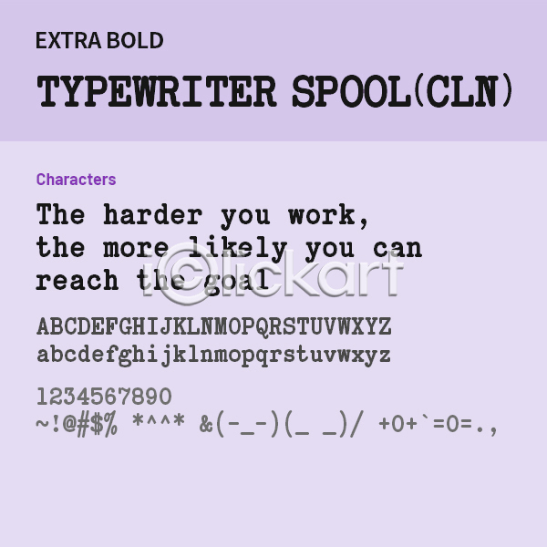 사람없음 OTF 설치폰트 Typodermic(서체) typewriterspoolcln(서체) 낱개폰트 디자인서체 알파벳 엑스트라볼드체 영문폰트 영어 폰트 활자체