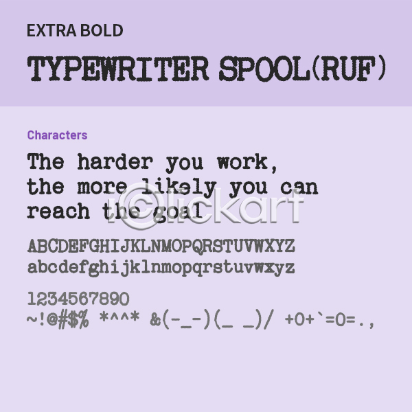 사람없음 OTF 설치폰트 Typodermic(서체) typewriterspoolruf(서체) 낱개폰트 디자인서체 알파벳 엑스트라볼드체 영문폰트 영어 폰트 활자체