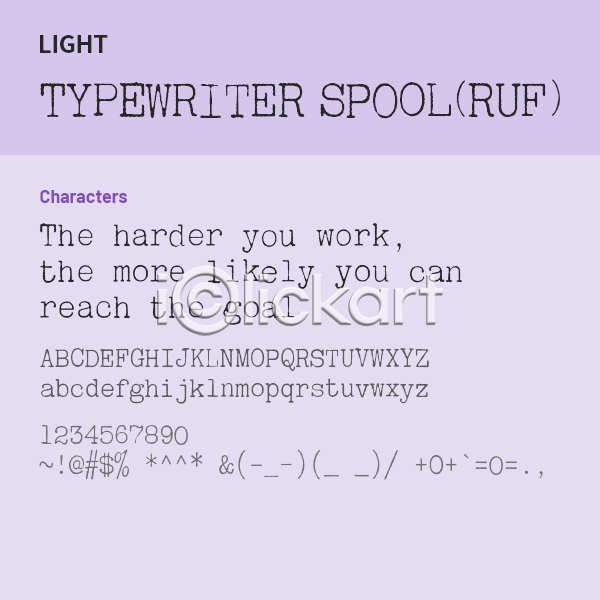 사람없음 OTF 설치폰트 Typodermic(서체) typewriterspoolruf(서체) 낱개폰트 디자인서체 라이트체 알파벳 영문폰트 영어 폰트 활자체